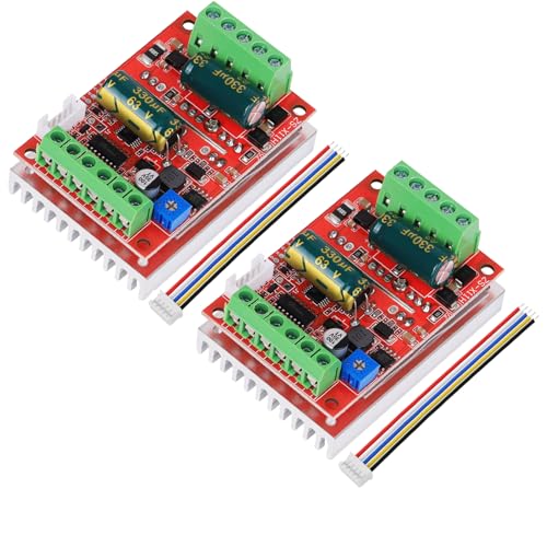 2PCS 6-60V 400W DC Three-Phase Brushless Motor Speed Controller