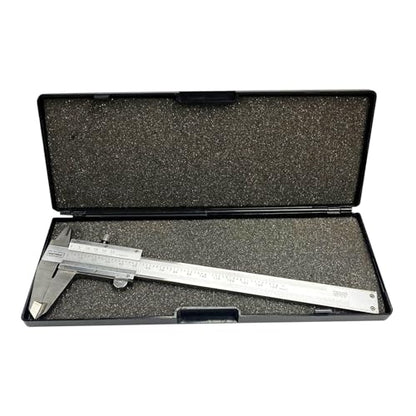 Professional Vernier Caliper Measuring Tool Stainless Steel 6 Inch/150mm for Inside,Outside, Depth and Step Measurements,0.001"/0.02mm High Precision Durable Micrometer - color: set 4