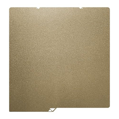 264 x276MM Kobra X Build Plate for Anycubic Kobra 4/Kobra X/Kobra S1 Combo 3D Printer, Double Sided Textured PEI Heated Bed Spring Plate Printing for Anycubic Kobra 4 3D Printer - style: PEI Texture Plate(Gold)