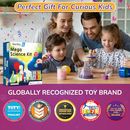 Smartivity Legendary Mega 150 Science Experiment Kit for Kids, Smart Birthday Gifts, Educational Science Experiments for Boys & Girls, STEM Toys for Learning & Fun for Age 6, 7, 8, 9, 10, 11, 12,14 - style: Mega Science Kit
