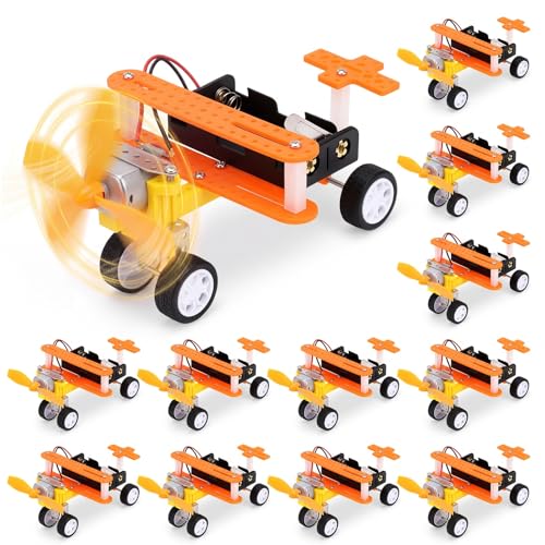 Soulchen 12 Pack Stem Craft Set DIY Glider Kits, Bulk Stem Kits