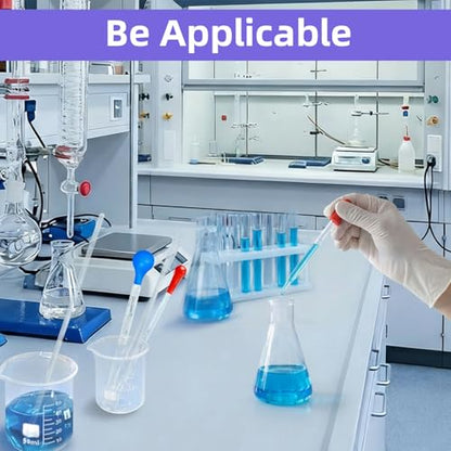 6 Pcs Graduated Glass Pipette Droppers for Essential Oil Liquid Transfer