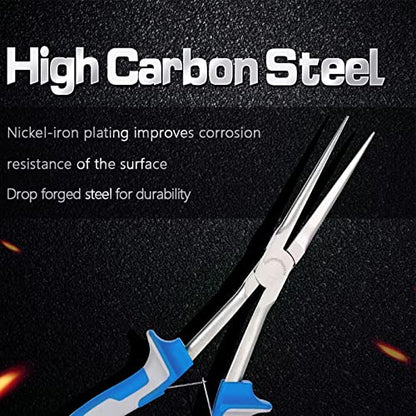 SPEEDWOX 7 Inches Long Reach Needle Nose Pliers Slim Extra Long Nose - style: Needle Nose Pliers
