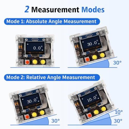 DIY Electronic Level Soldering Project Kit with 1.3" OLED Display