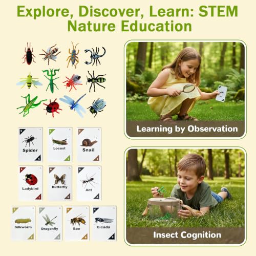 Bug Catcher for Kids Outdoor Explorer Toys for Kids Camping