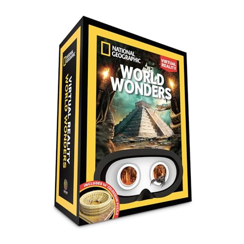 National Geographic World Wonders- VR STEM Science Activity Kit, Kids 8-12