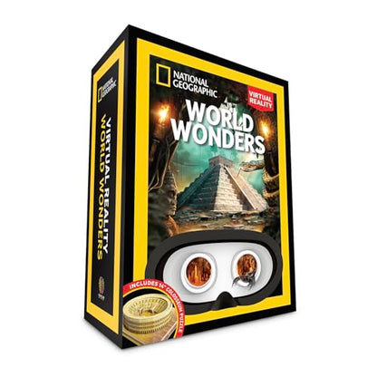 National Geographic World Wonders- VR STEM Science Activity Kit, Kids 8-12