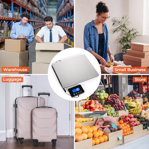 MUNBYN 440lb/1.8oz Shipping Scale, Digital Postal Scale for Packages