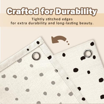 Black and White Classroom Golden Rule Decor Wall Hanging Banner - color: 02-Classroom Golden Rule - Black Polka Dot