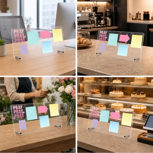 Christian Memo Board Pray On It Bible Verse Acrylic Monitor Memo Board - color: Pray on It