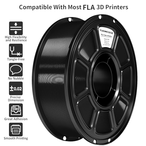 Silk Pla Plus Filament 4KG Bundle,1.75mm+/- 0.02 mm, Black*2+Red*2 - color: A-1kg*4 Black+black+white+white