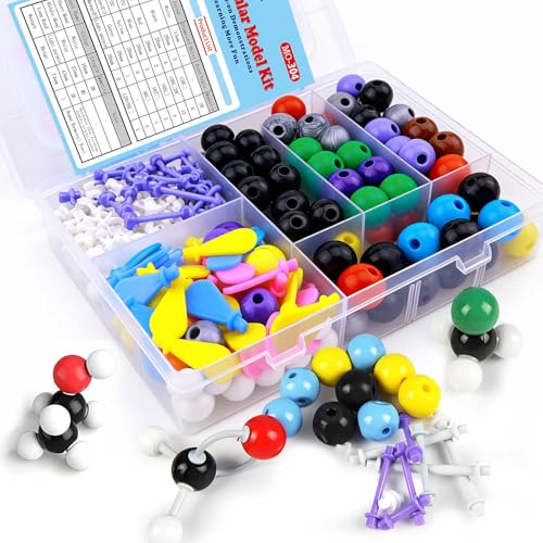 Chemistry Molecular Model Kit (304 Pcs) for Student and Teacher - color: 304pcs Kit