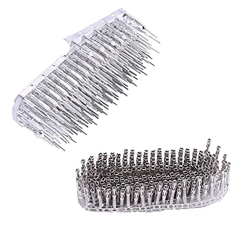 200Pairs 2.54mm Male Female Crimp Jumper Pin Connectors - size: 200pcs male and 200pcs female
