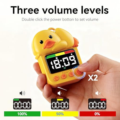 Doli Yearning Kids Shower Timer Waterproof for Bathroom Duck Timer