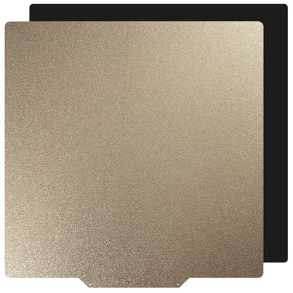 Double Sided Textured PEI Sheet for TAZ 6 Build Plate,300x300mm Flexible Spring Steel Build Plate with Magnetic Base for LulzBot TAZ Workhorse, TAZ Pro, TAZ 3, TAZ 4, TAZ 5,Anet A8 Plus 3D Printer. - size: 300x300mm