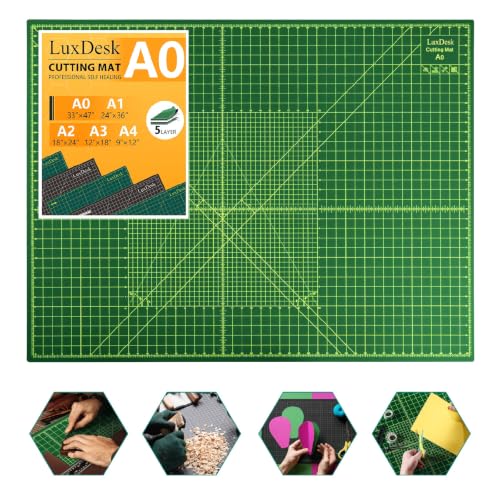 Large Self-Healing Sewing Cutting Mat 36 x 48 in / A0 Quilting Cutting Mats
