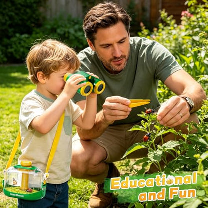Kids Bug Catcher Kit Outdoor Explorer Set Educational Nature Toy Ages 3-12 - size: 378-2