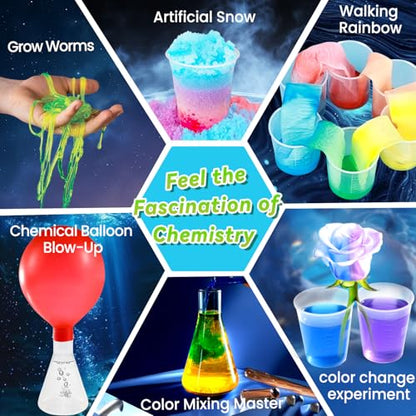 250+ Experiments Science Kits for Kids, STEM Activities Educational Science - style: Science Kit for 8-15