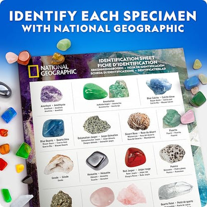 National Geographic Rock Collection with 300+ Gemstones and Minerals - style: Rock Collection Kit