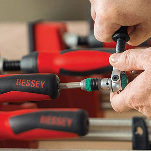 BESSEY KRE3560, 60 In., Parallel Clamp, K Body REVO Series - 1700 lbs Nominal Clamping Force , Spreader, and Woodworking Accessories - Clamps and Tools for Woodworking, Cabinetry, Case Work - size: Parallel 60 in