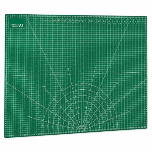 Self Healing Cutting Mat 36" x 24", Double Sided Grid，Green - color: Green, size: 36"L x 24"W