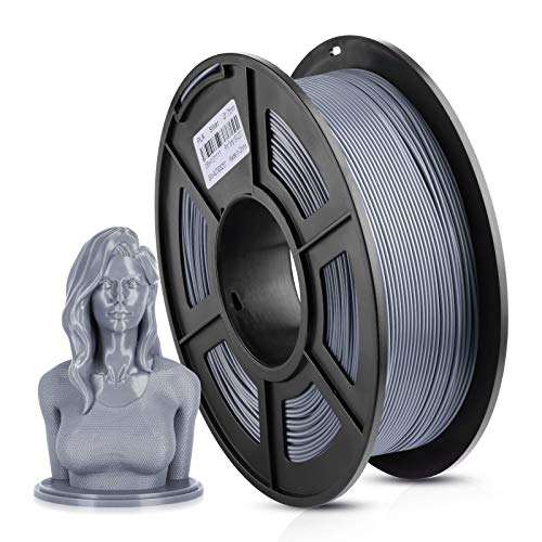 ANYCUBIC PLA 3D Printer Filament 1.75mm, Texture Silver, 1KG - color: 0.1kg Black