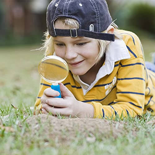 Magnifying Glass Kids 30 Pieces Plastic Magnifier Colorful Mini Hand Lens