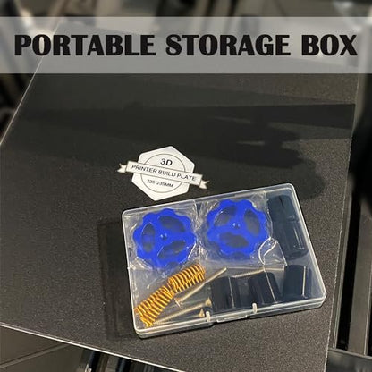 17 Pcs 3D Printer Hotbed Leveling Kit for Ender 3/3 Pro