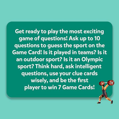 Skillmatics Guess in 10 Trivia Card Game – Sports, Gift for Boys & Girls - style: 7. Sports