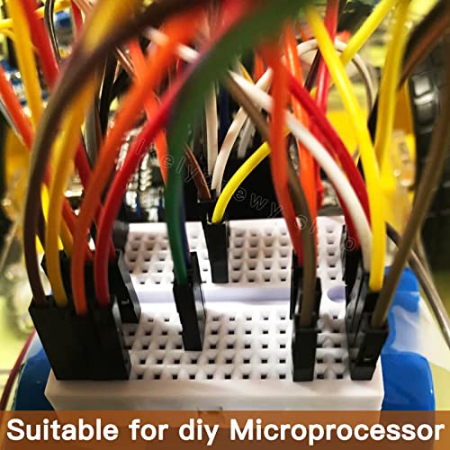 12Pcs Small Solderable Breadboard 170 Tie-Points Mini Breadboard Kit Mini PCB Prototype Solderless Breadboards Bread Boards Circuits Beadboard(Lkelyonewy) - size: 1.77"*1.38"*0.36"