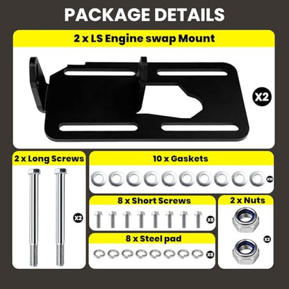 LS Swap Motor Mounts