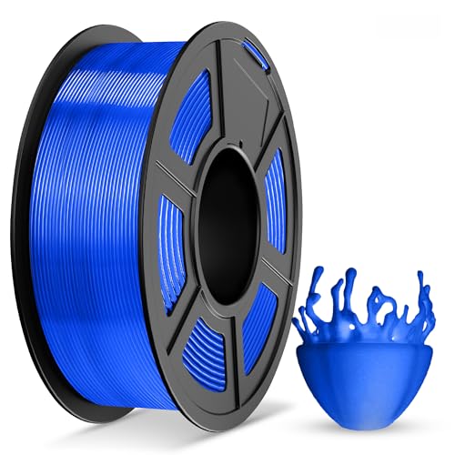 TECBEARS PLA+ Filament 1.75, 1kg Transparent Blue - color: 1kg Transparent Blue