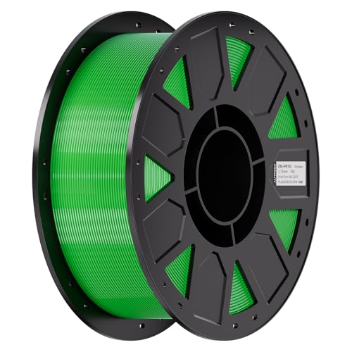Creality PETG Filament 1.75mm, 3D Printer Filament 1KG, Green, 1-Pack - color: Green, size: 1kg