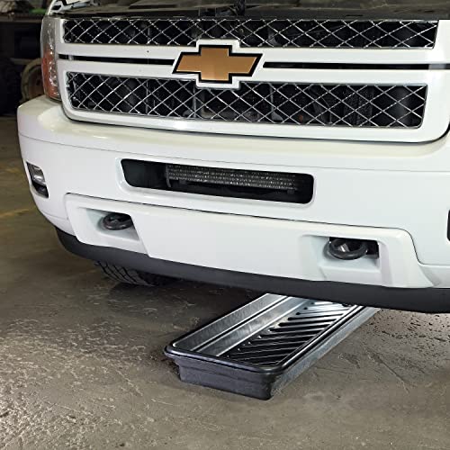 PIG Containment Tray - Rim to Rim Dimensions 52.25" L x 16.25" W x 5" H Utility Tray - Interior Bottom Dimensions 48" L x 12" W - 11.96 gal. Sump Capacity - PAK918 - size: 52.3" x 16.3" x 5"