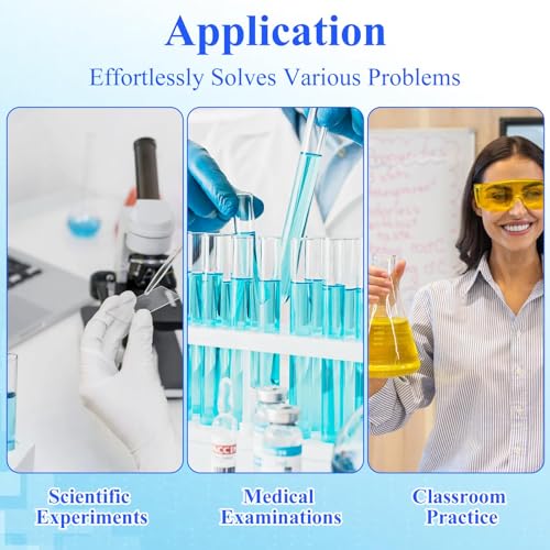 Stool Sample Collection Kit,25-30ml Screw Top Sample Jar with Spoon ﻿ - color: Blue