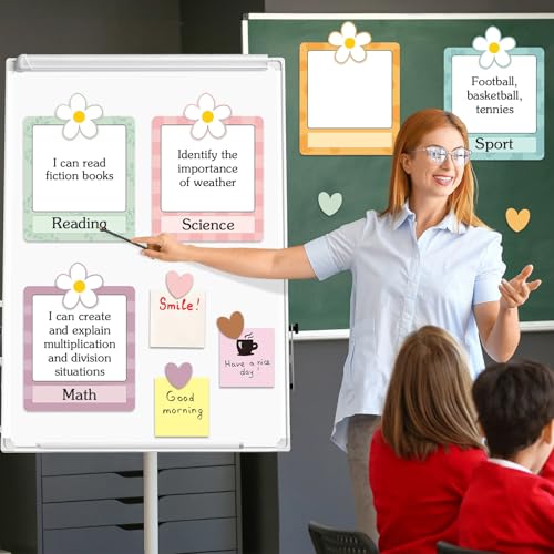 16 Pcs Magnetic Write Wipe Organization Chart, Boho - style: Boho