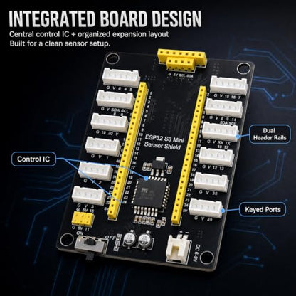 ESP32-S3 IoT Dev Kit: Sensor Expansion Board, OLED