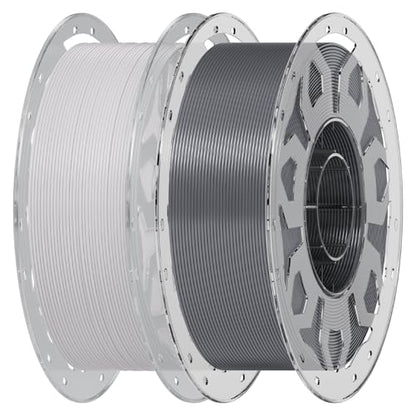 Creality PLA 3D Printer Filament 1.75mm, White & Grey, 2 kg - color: 2*1kg (White, Grey)
