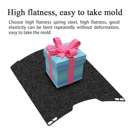 H2C Build Plate for Bambu Lab A2L Dual-Textured and Smooth PEI Plate Sheet - color: Black, size: H2C/A2L