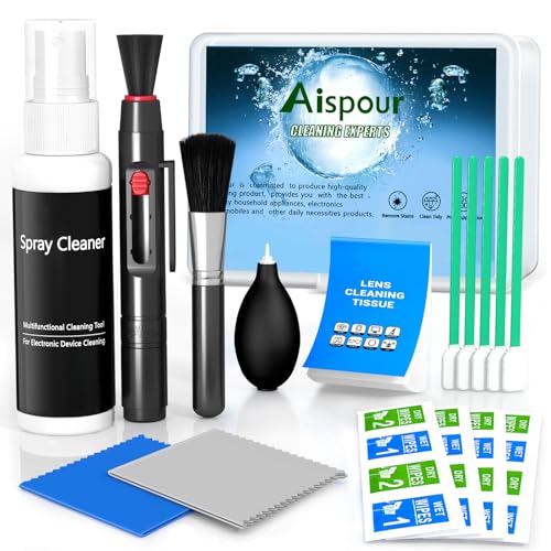 Aispour Camera Lens Cleaning Kit, 10-in-1 Camera Cleaning Kit - size: Standard Version