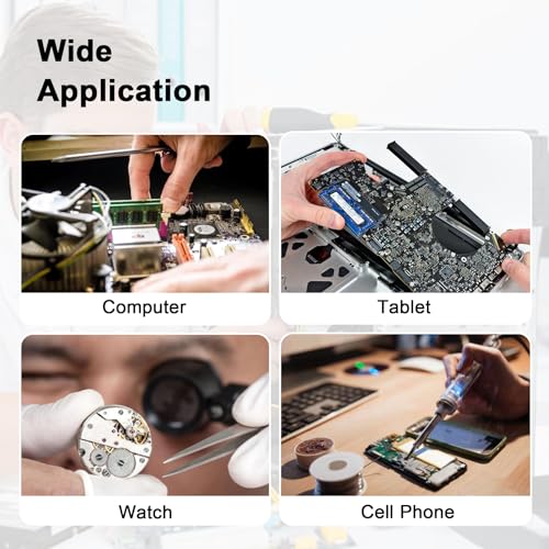 Extra Large Soldering Mat 23.7''x13.8'' 932°F Heat Resistant Silicone Repair Mat Non-Slip Large Workbench Mat for Soldering Iron, Electronic, Phone, Laptop Repair (Blue) - color: Blue