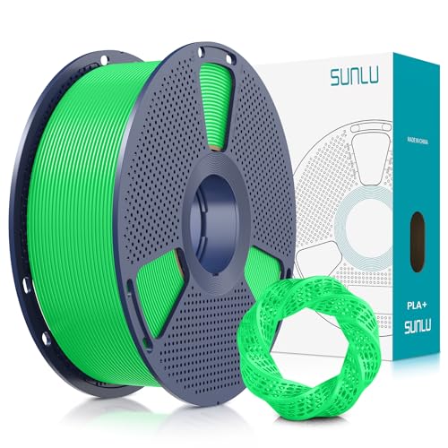 SUNLU PLA Plus Filament 1.75mm Green 1KG - color: 1kg Pla Plus Green, size: 1 kg