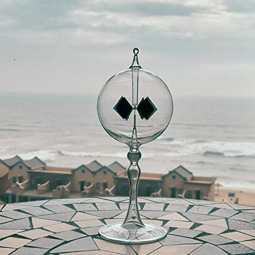 Large Transparent Solar Power Crookes Radiometer Sun Light Energy Spinning Vanes Windmill Gift Home - color: Transparent