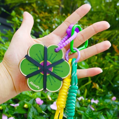 Aboofx Mini Flower Press 3" x 3", Pocket Flower Press Kit - color: flower shape