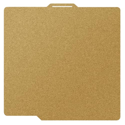 P2S Build Plate for Bambu Lab X2D/P1S/P1P/A1/X1C 257.5x257.5mm PEI Sheet - color: Gold