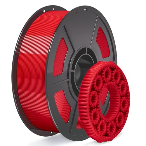 iSANMATE Red PETG HF Filament 1.75mm 50-400mm/s 1KG Rapid for Bambu - color: Red