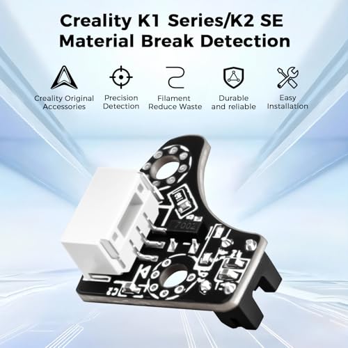Creality Official K2 SE/K1 Series Multi-Color CFS Upgrade Kit Material Break Detection Module, Original K1 Series Filament Runout Sensor, Save Filaments Parts for Creality K1/K1C/K1 Max/K1 SE/K2 SE ﻿ - style: Filament Runout Sensor