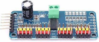PCA9685 16 Channel 12-bit PWM Servo Motor Driver I2C Module Robot