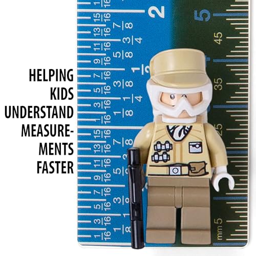 Victor Easy Read 12-Inch Plastic Ruler, Non-Glare Straight Edge Ruler, Standard and Metric Measuring Tool for School, Office, Drafting, Drawing, and Crafts - size: 12 inch (1 Count)