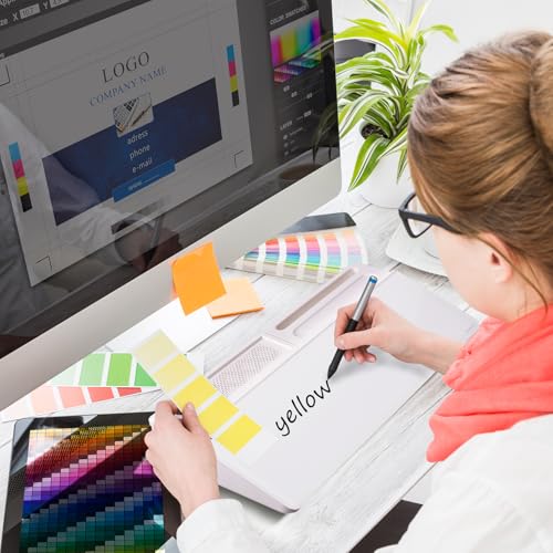 Small Glass Desktop Whiteboard Dry-Erase-Board - Computer Keyboard Stand White Board Surface Pad with Aromatherapy, Desk Organizers with Accessories for Office, Home, School Supplies - color: Aroma - White